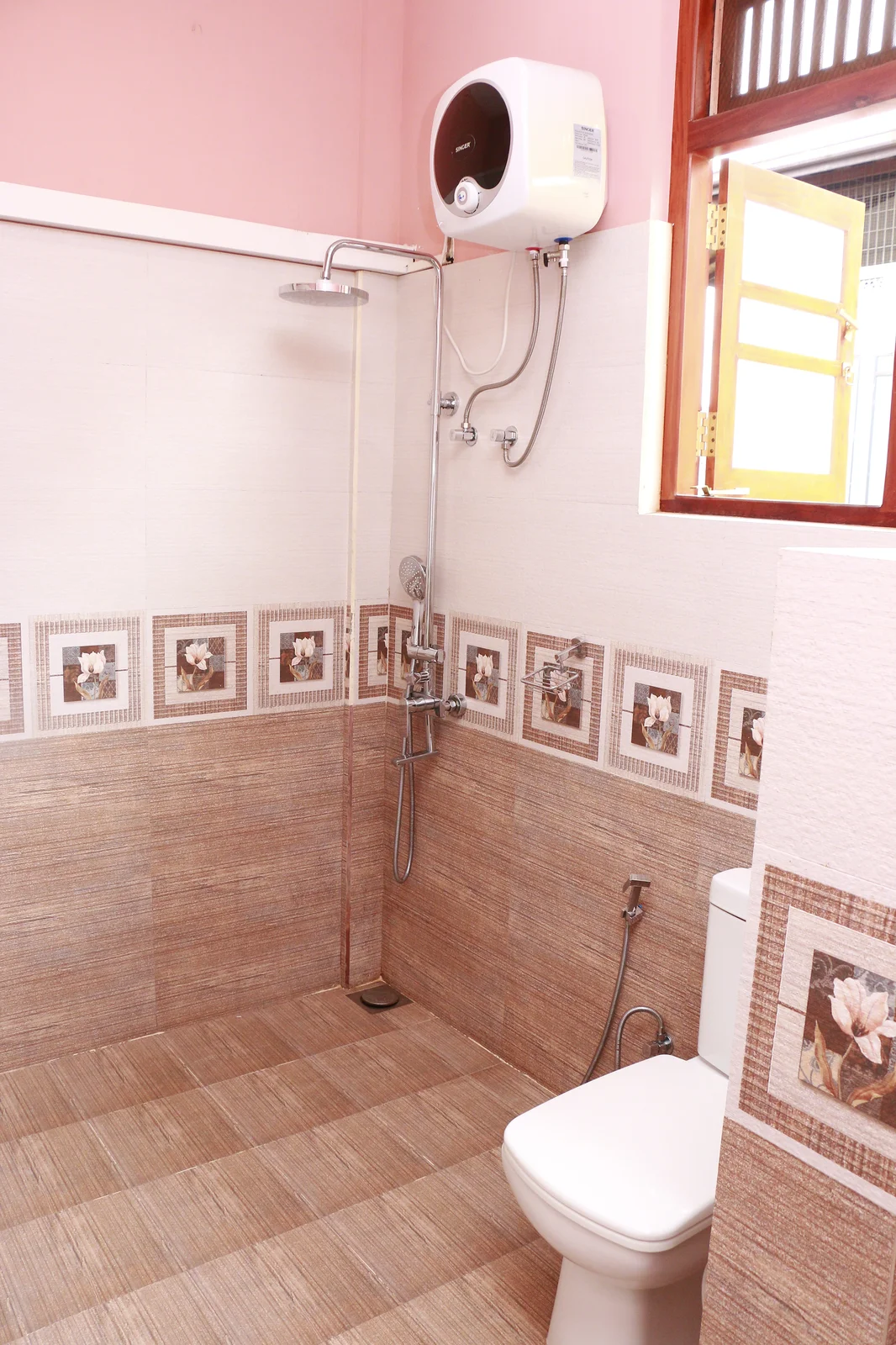 Deluxe Double Room 2 — Wall-mounted inverter air conditioning and tranquil room ambiance